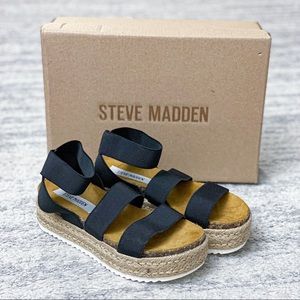 BRAND NEW Steve Madden Kimmie Black Sandals